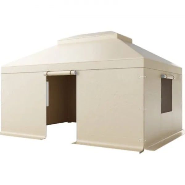 Best Pavillonovertræk, 3,66x4,87 m, Beige, PE, vejrbestandig opbevaring Telte & Lysthuse
