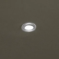 Telte & Lysthuse^Pavillontopdække 2-lags 3x3 m - Vandafvisende baldakin | Farve: Gråbrun | 310 g/m²