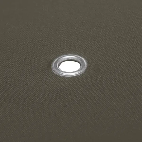 Telte & Lysthuse^Pavillontopdække 2-lags 3x3 m - Vandafvisende baldakin | Farve: Gråbrun | 310 g/m²