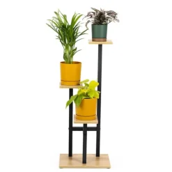 Discount PEAK universal blomsterstander - sort, 3-etagers blomsterstander til 3 potter Plantestativer