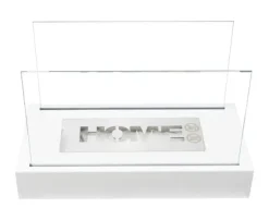 Clearance Pejs HOME bio-pejs hvid mat økologisk pejs ethanol pejs 36 cm x 18 cm x 22 cm Brænder med TÜV sikkerhedscertifikat Pejse