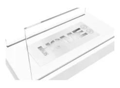 Clearance Pejs HOME bio-pejs hvid mat økologisk pejs ethanol pejs 36 cm x 18 cm x 22 cm Brænder med TÜV sikkerhedscertifikat Pejse