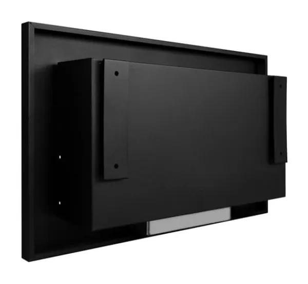 Hot Pejse Bio-pejs Hængende biopejs sort med glas SLIM Hængende biopejs sort mat sort økologisk pejs 65cm x 40 Pejse