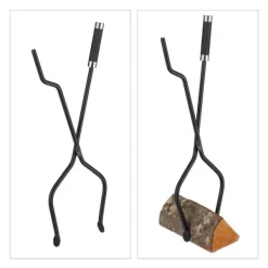 Best Pejsesæt, 67x22x16,5 cm, Sort Tilbehør Til Brændeovne & Pejse