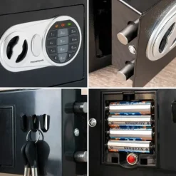 Discount Pengeskab med elektronisk lås Safeck InnovaGoods Pengeskabe