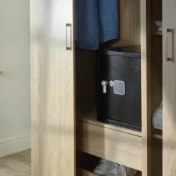 Clearance Pengeskab med elektronisk lås Yale Sort 40 L 39 x 35 x 36 cm Rustfrit stål Pengeskabe