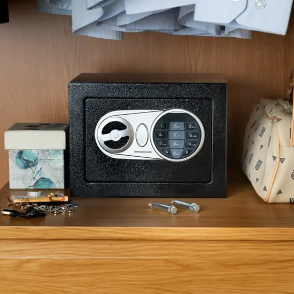 Pengeskabe^Pengeskab med elektronisk lås Safeck InnovaGoods