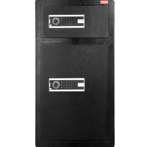 Best Pengeskab, 900x480x420 mm, Sort, Stål Pengeskabe