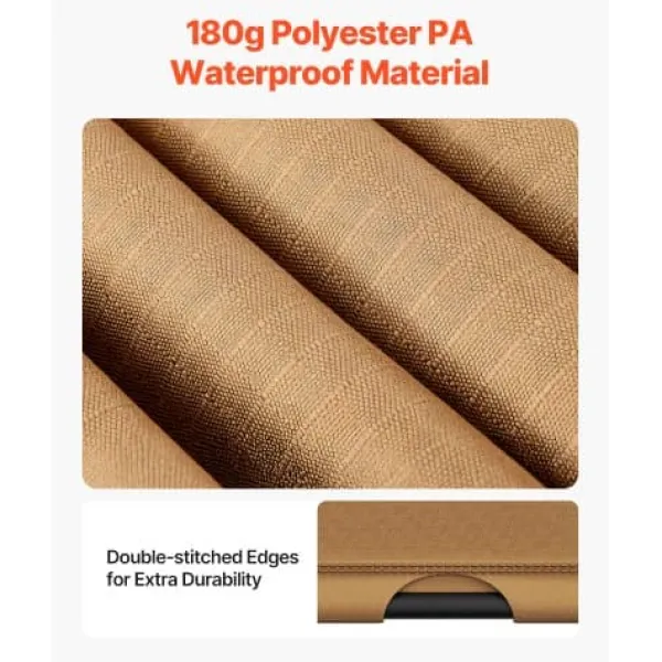 Buer, Spalier, Lysthuse Uden Tag^Pergola, 304.8x304.8x254 cm, Beige, Metal