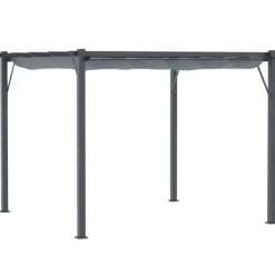 Buer, Spalier, Lysthuse Uden Tag^Pergola, 300x300x223 cm, Grå
