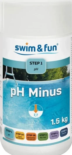 Pool- & Spatilbehør^PH Minus 1,5 kg