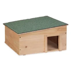 Best Pindsvinehus, 21.5x40x40 cm, Brun Til Fugle & Småvildt