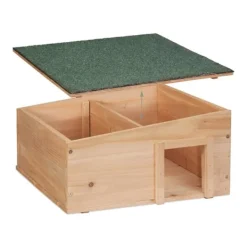 Best Pindsvinehus, 21.5x40x40 cm, Brun Til Fugle & Småvildt