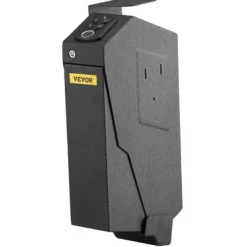 Online Pistolboks 19,3x7,4x35,6 cm Sort Stål Opbevaring Pengeskabe