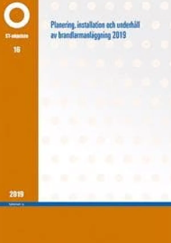 New Planering, installation och underhåll av brandlarmanläggning 2019 Brandalarm