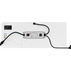 Kit Til Plante- & Urtedyrkning^Plant Growth Grow Lamp Full Spectrum 60 x 24 cm 468 LED 220 W Sølv