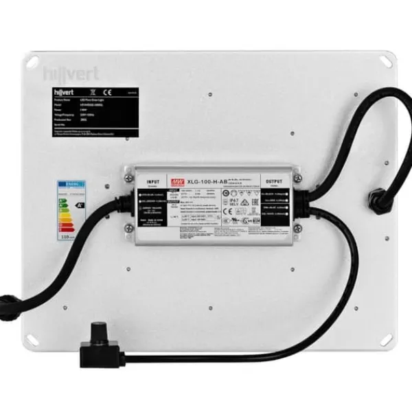 Kit Til Plante- & Urtedyrkning^Plant Growth Grow Lamp Full Spectrum 30 x 24 cm 234 LED 110 W Sølv