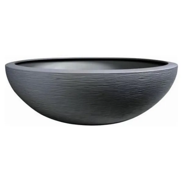 Discount Plant pot EDA Graphit Washbasin Grey Dark grey (Ø 59 x 21 cm) Krukker & Plantebeholdere