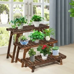Plantestativer^Plante Hyldereol, 70×25×15 cm, Naturlig