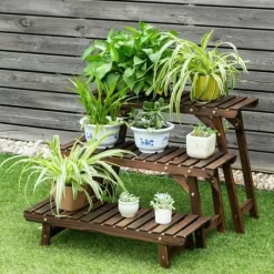 Plantestativer^Plante Hyldereol, 70×25×15 cm, Naturlig