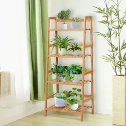 Plantestativer^Plante Stativ, 48x32x115 cm, Natur