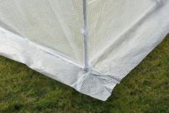 Plante telt udendørs cover - 2x4,5 m - 9m2 overflade - hvid - udskiftning af sejl Drivhus