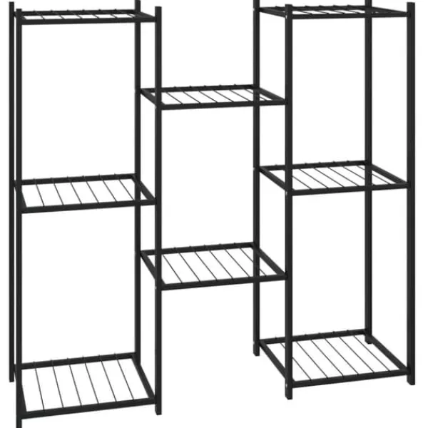 Sale Planteborde - Living blomsterstativ 83x25x80 cm jern sort Plantestativer