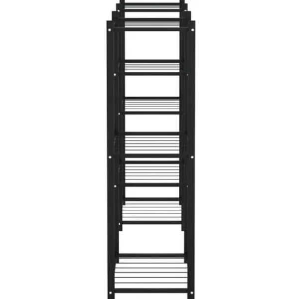 Sale Planteborde - Living blomsterstativ 83x25x80 cm jern sort Plantestativer