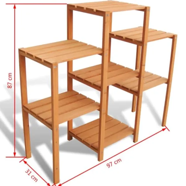 Clearance Planteborde - Living plantestativ til haven 97 x 31 x 87 cm Plantestativer