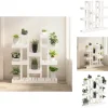 Clearance Planteborde - Living plantestativ 104,5x25x109,5 cm massivt fyrretræ hvid Plantestativer