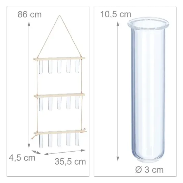 Kit Til Plante- & Urtedyrkning^Planteformeringsstation, 86x35.5x4.5 cm, Natur