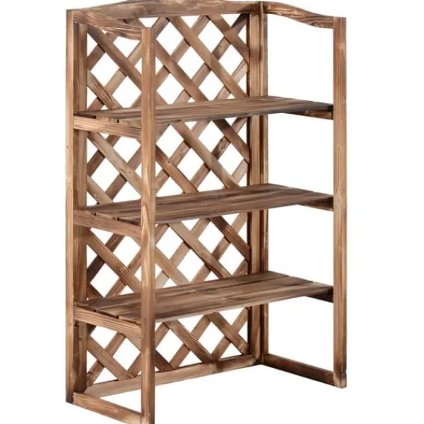 Sale Planteholder 3 niveauer gran kompakt robust til inde/ude Model 8 Plantestativer