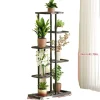 Plantestativer^Planteholder, 6 niveauer, metal konstruktion,6lag-sort
