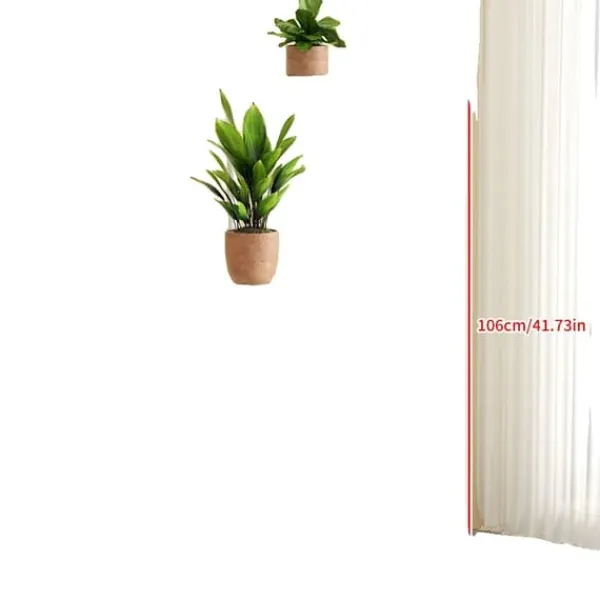 Plantestativer^Planteholder, 6 til 8 niveauer, metal konstruktion,6-hvid