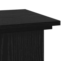 Sale Planteholder i konstrueret træ - Moderne plante stativ | Farve: Sort | Størrelse: 33x33x100 cm Plantestativer