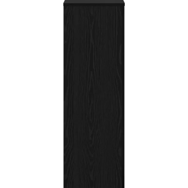 Discount Planteholder i sort eg - Moderne design til indendørs/udendørs brug | Størrelse: 33x33x100 cm Plantestativer