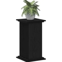 Plantestativer^Planteholder i sort eg - Moderne plante stativ | Størrelse: 33x33x60 cm