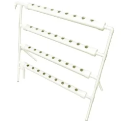 Sale Planteholder, 4-niveau design, hydroponisk kapacitet,Hvid Plantestativer
