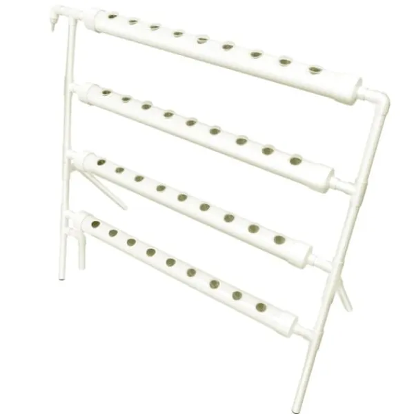 Sale Planteholder, 4-niveau design, hydroponisk kapacitet,Hvid Plantestativer