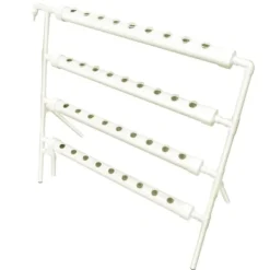 Sale Planteholder, 4-niveau design, hydroponisk kapacitet,Hvid Plantestativer