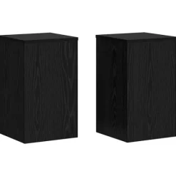 Plantestativer^Planteholder sæt 2 stk - Moderne plante stande i sort eg | Størrelse: 30 x 30 x 50 cm