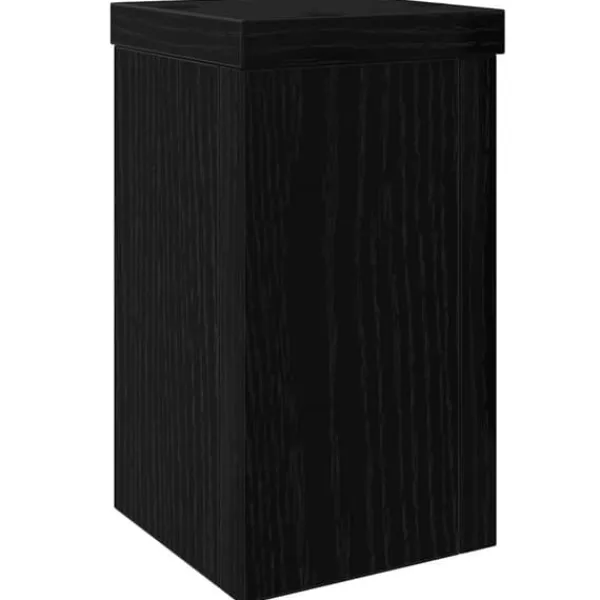 Plantestativer^Planteholder sæt i sort eg - Elegant design | Størrelse: 10x10x18 cm | 2 pcs