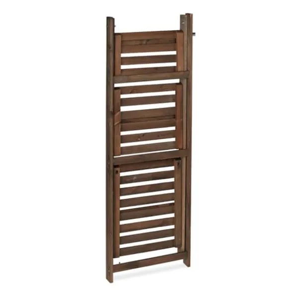 Plantestativer^Planteholder, Træ, 160x41x49 cm, Brun