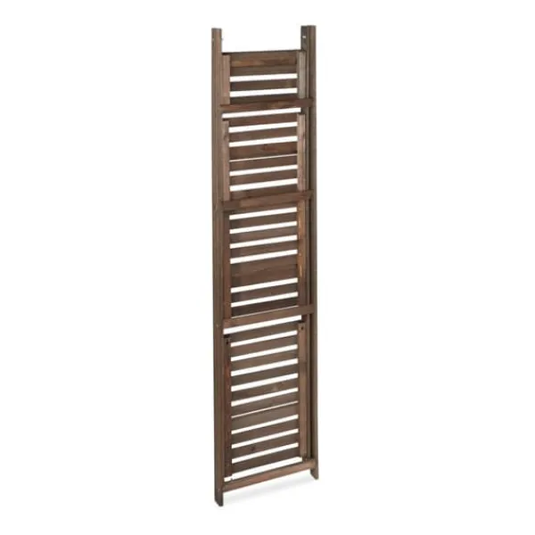 Plantestativer^Planteholder, Træ, 160x41x49 cm, Brun