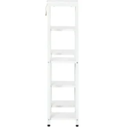 Plantestativer^Planteholder, 65x23x94,5 cm, Hvid