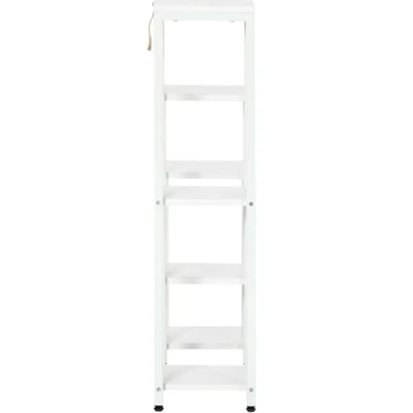Plantestativer^Planteholder, 65x23x94,5 cm, Hvid