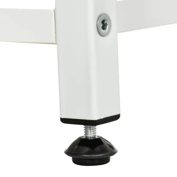 Plantestativer^Planteholder, 65x23x94,5 cm, Hvid