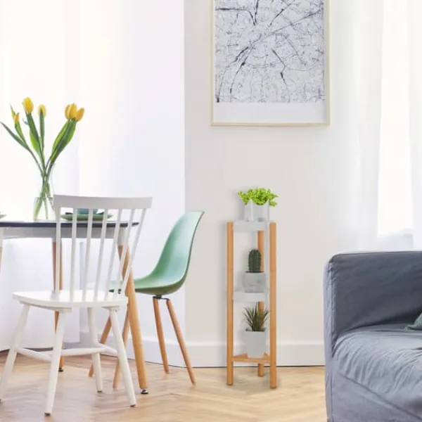 Hot Planteholder, 78x28x34 cm, Naturlig Plantestativer