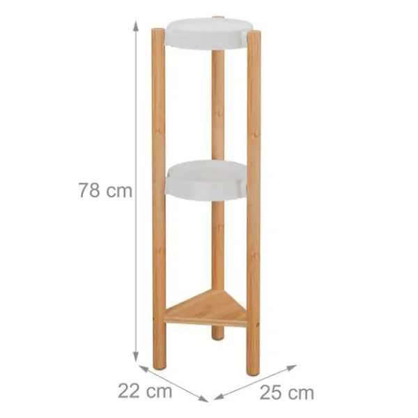 Hot Planteholder, 78x28x34 cm, Naturlig Plantestativer