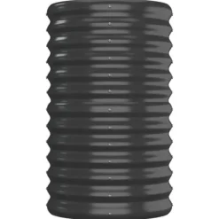 Plantningsbænke^Plantekasse i galvaniseret stål - Højbed | Farve: Antracitgrå | Størrelse: 152x40x68 cm